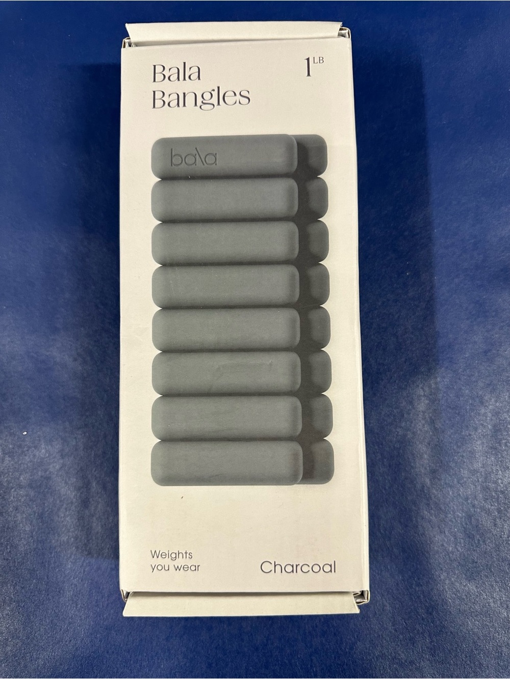 New Bala Bangles 1LB Wrist Weights - Charcoal